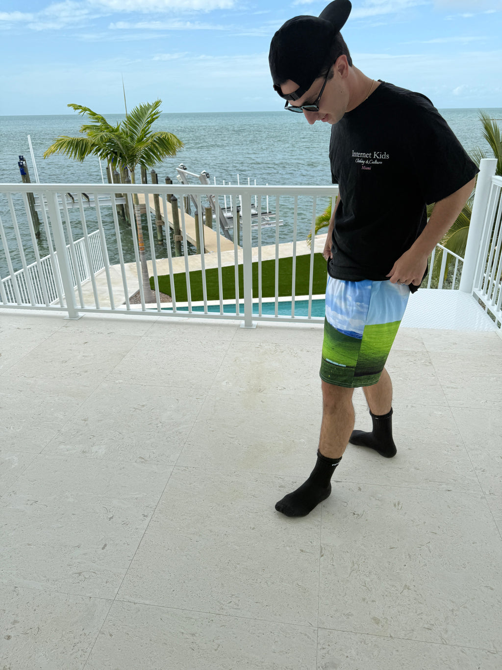 Windows XP Meme Dream mesh shorts